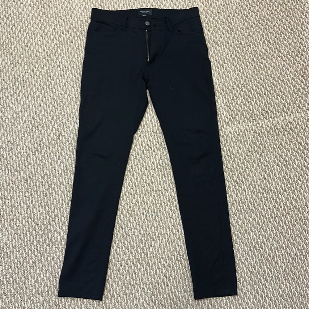 Unbound Merino Slim Travel Pants, Black 30x32